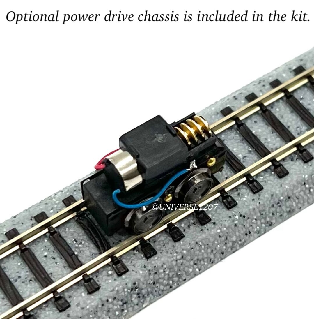 0n18 Scale PH Nichiyu 0.6t Storage Battery Locomotive Kit Narrow Gauge On18/O9