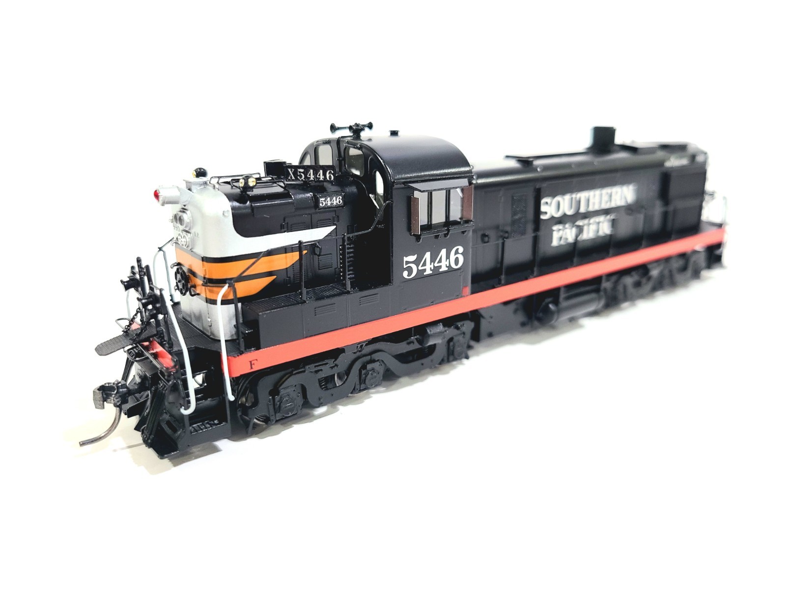 Division Point SP RSD-5 Southern Pacific Black Widow #5446 HO Brass #DP-8776