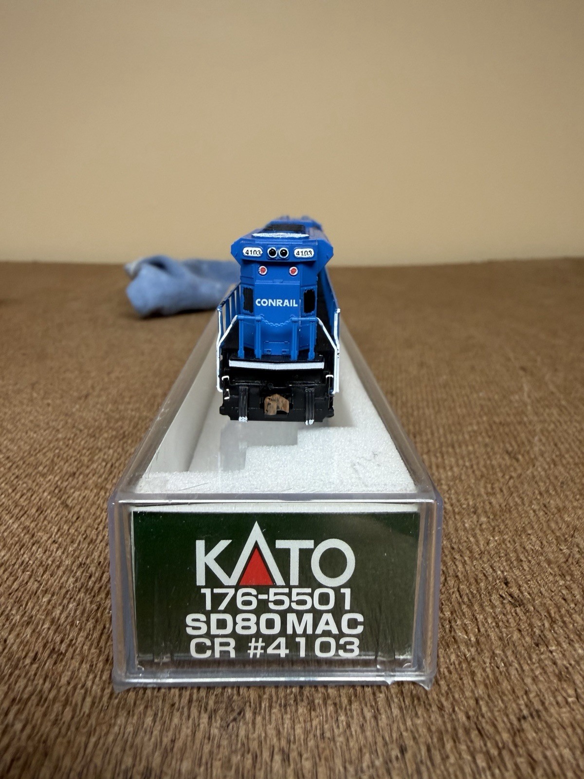 N Scale Kato Conrail Sd80Mac Super Detailed