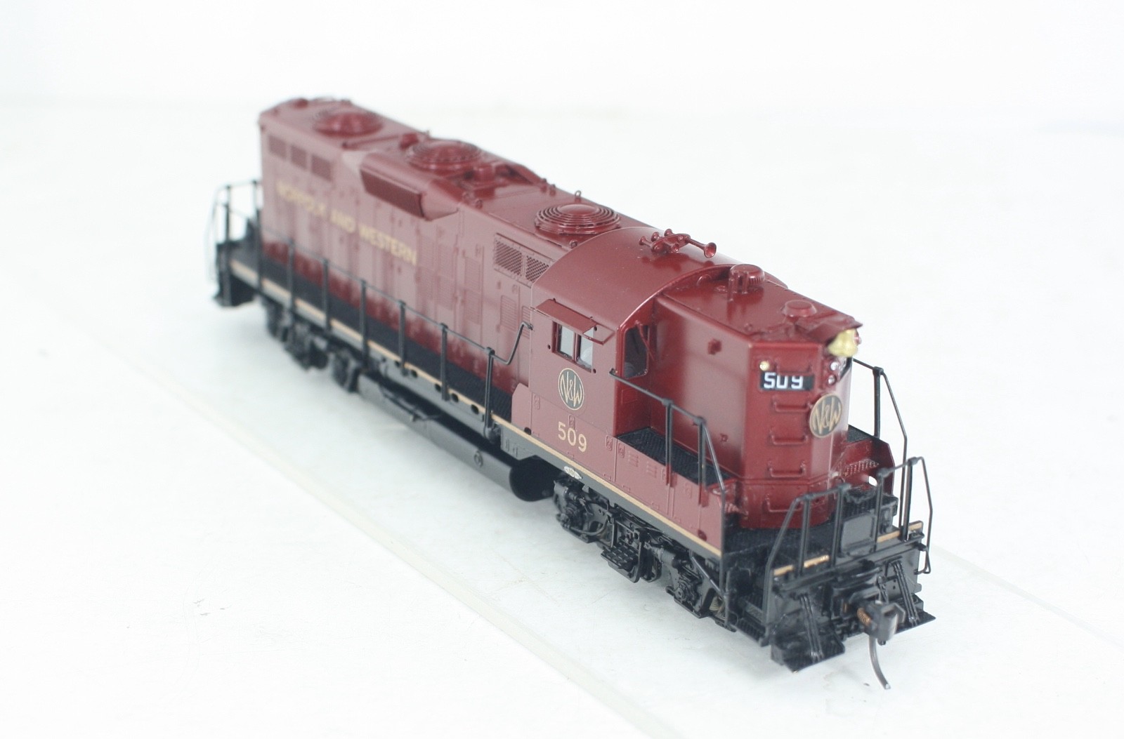 HO Brass Overland Models 5620.1 Norfolk & Western GP9 Diesel #509 Excellent