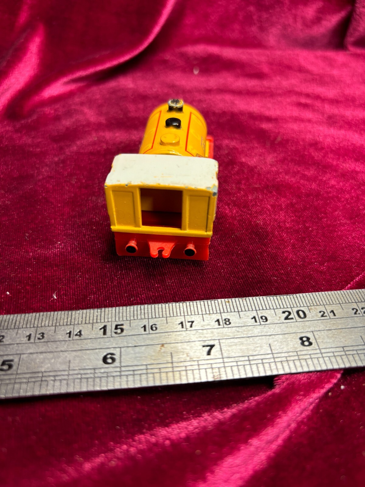 Vintage ERTL Britt Allcroft Ben SCC tank engine train carriage, 1991, diecast