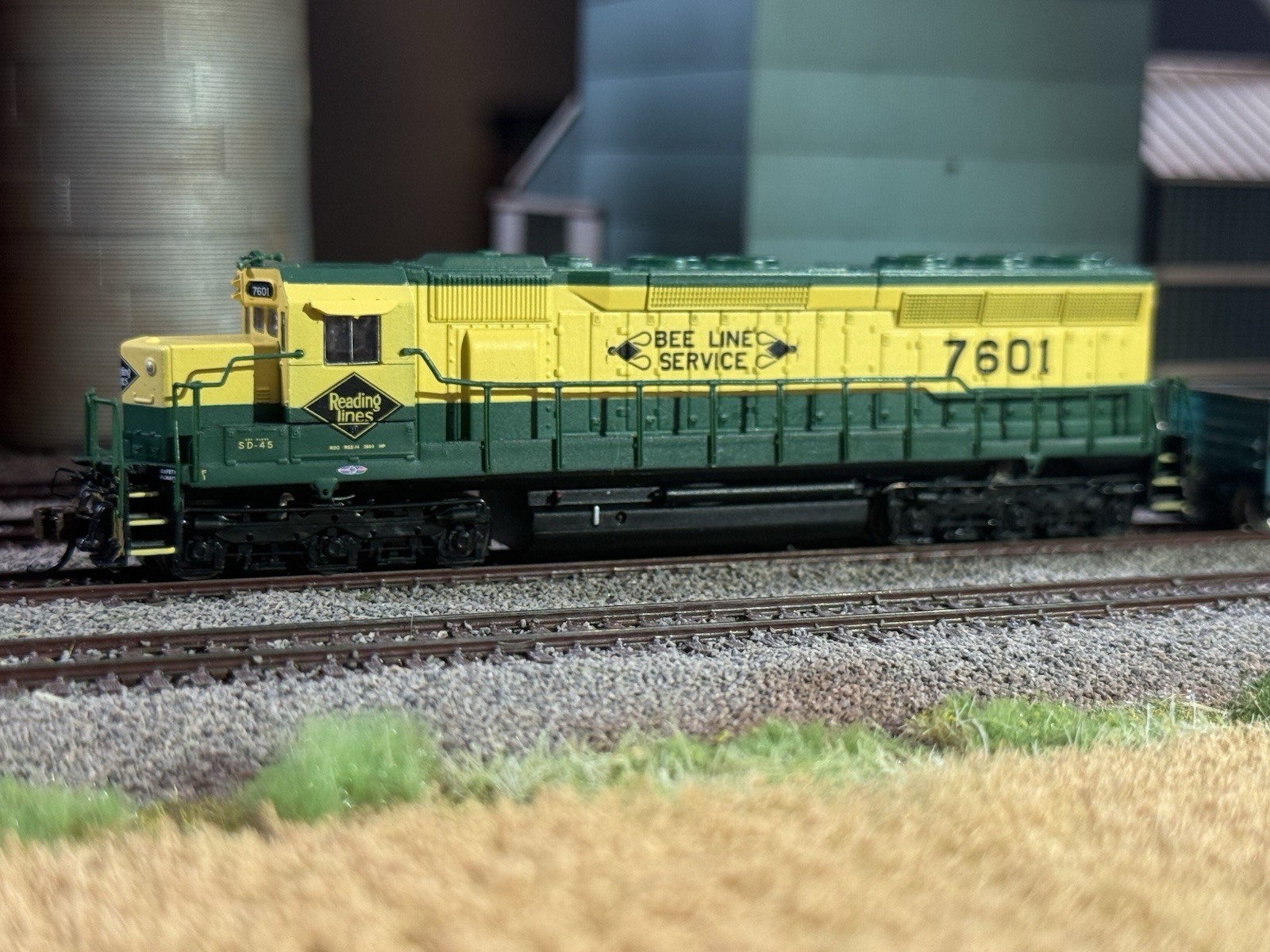 Bachmann Spectrum N Scale EMD SD45 Reading 7601 Diesel Locomotive