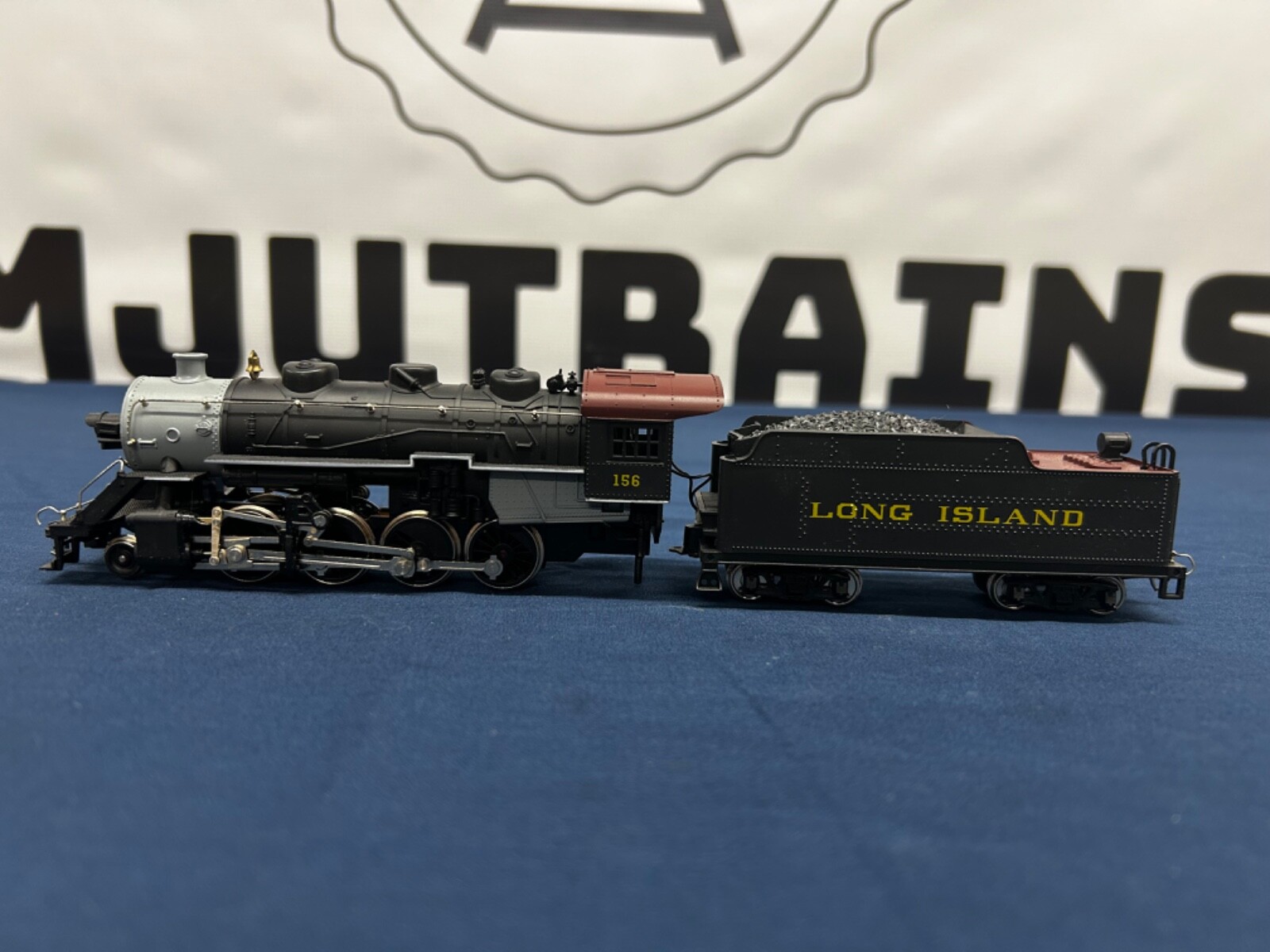 IHC HO Long Island #156 2-8-0 Consolidation Steam Engine DC NO BOX