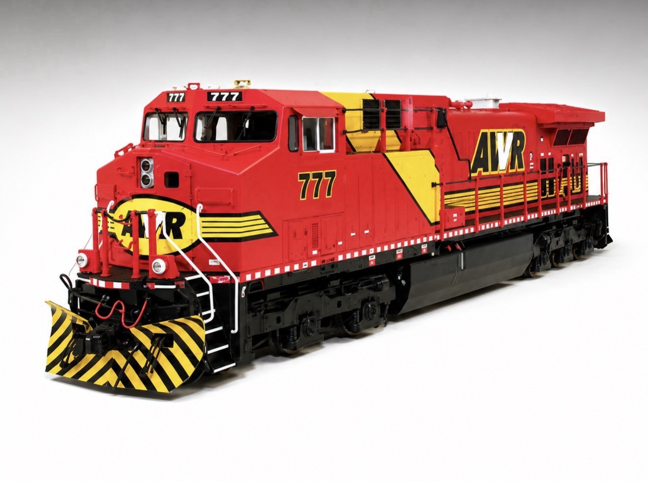 Custom HO scale AWVR 777 AC4400CW from “Unstoppable” *Built to order*