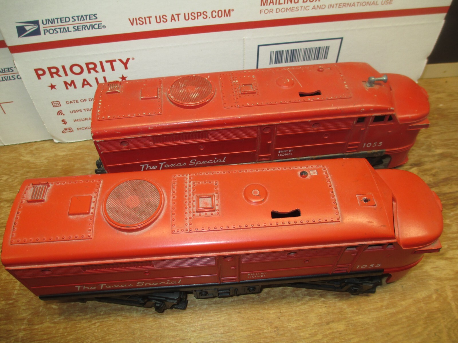 LIONEL 1055 THE TEXAS SPECIAL 2 ENGINES – LOT # 1055