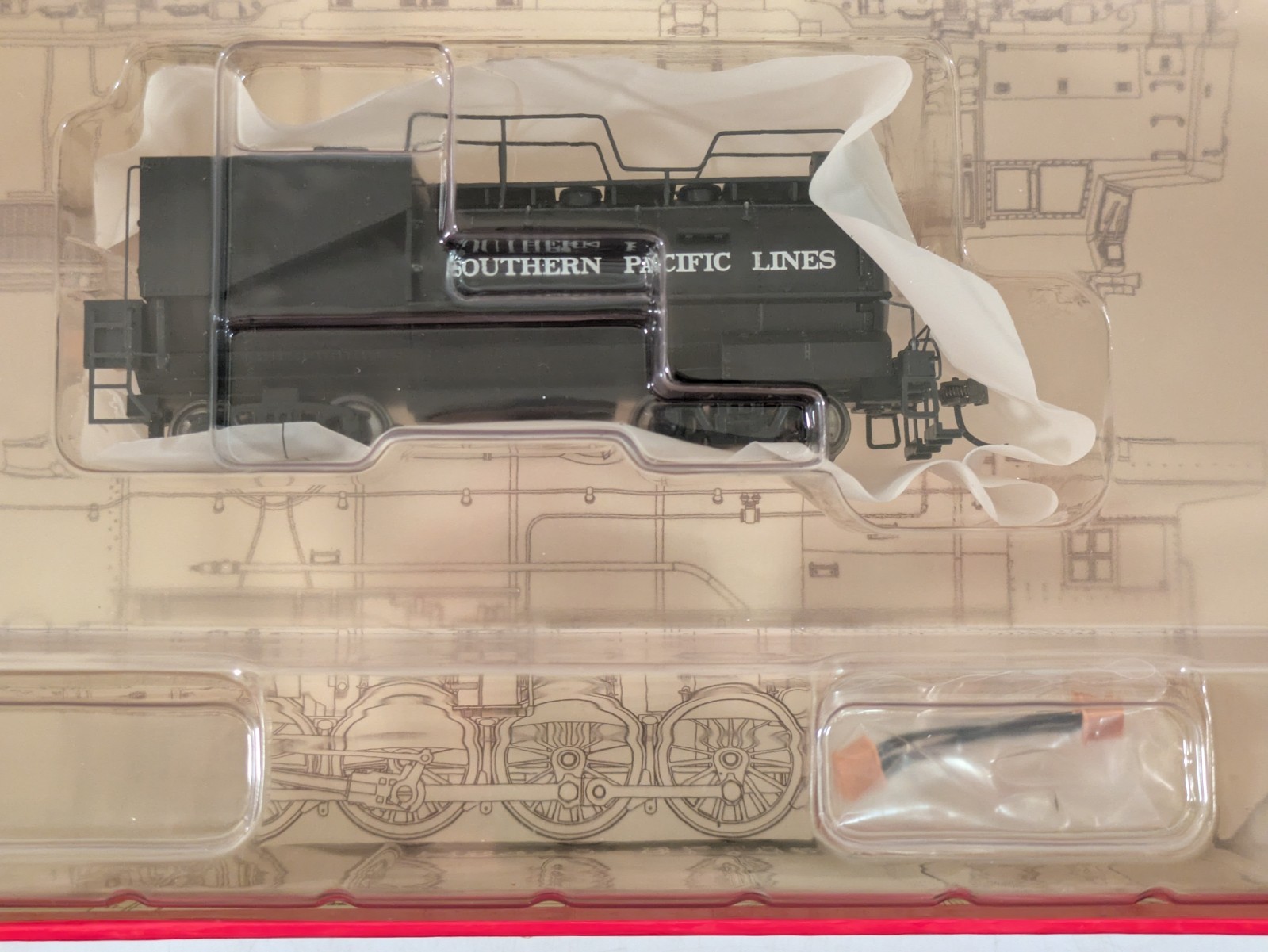 HO Vanderbuilt Medium Length Tender DCC Ready SP Southern Pacific NOS # 89903