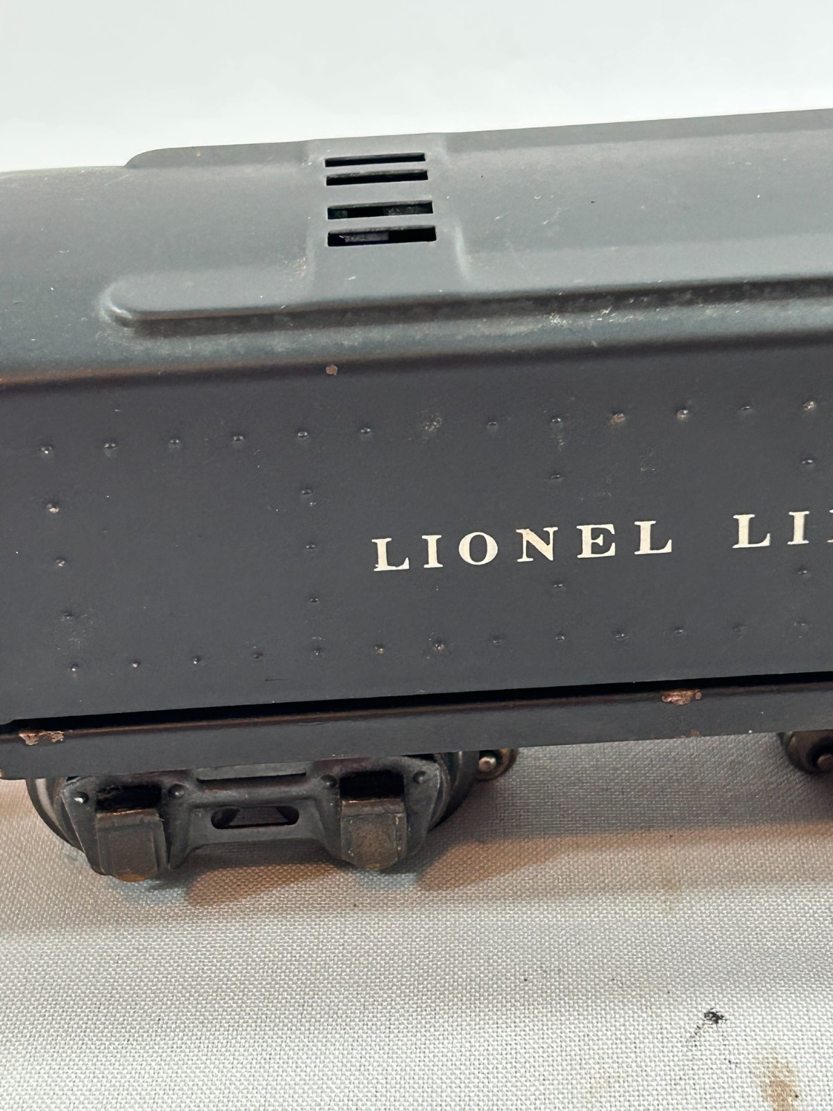 Lionel 1666 Steam Locomotive w/ 2689T Tender O-27 Postwar 1940s Tested