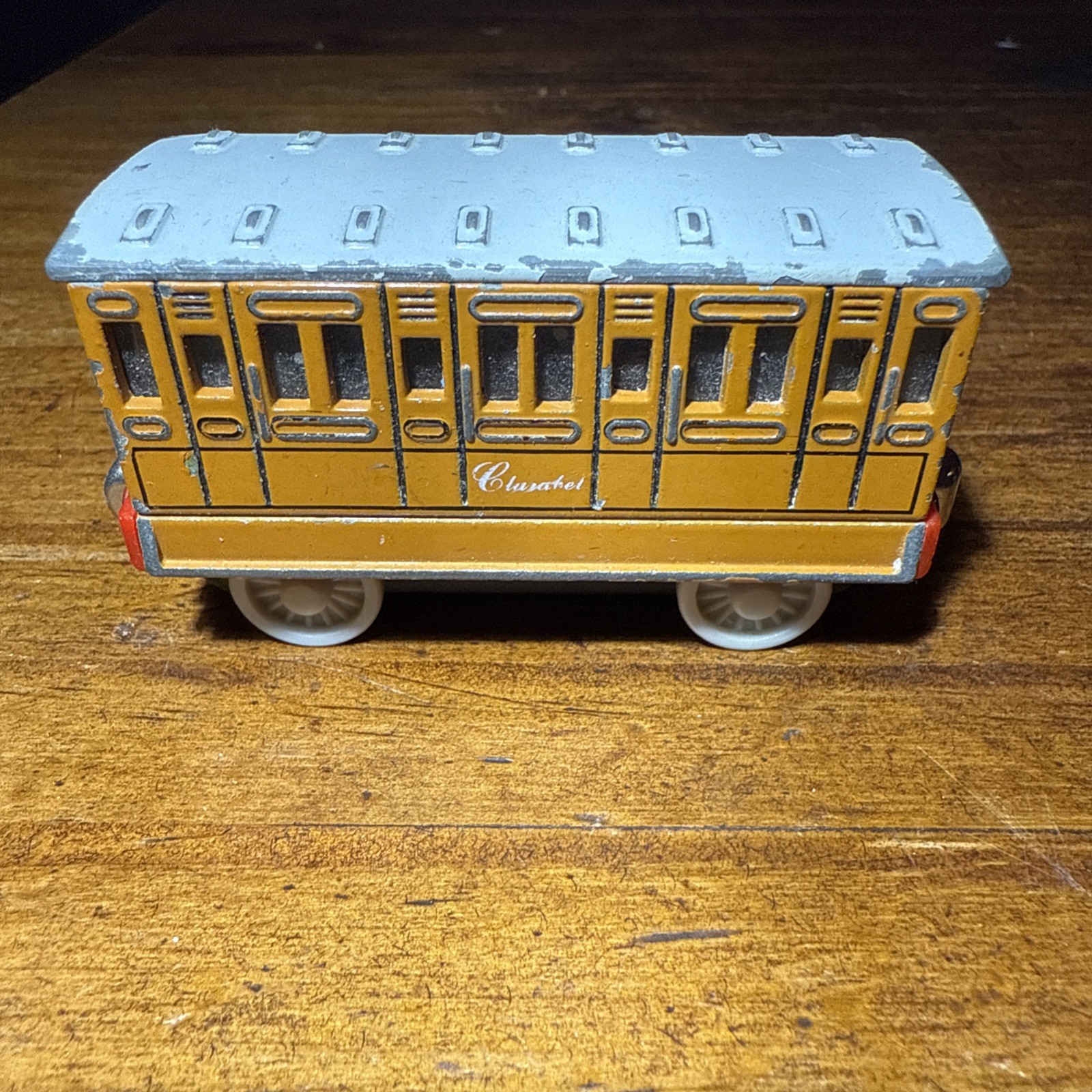 Thomas The Tank Engine Diacast Set Plus Wooden Edward Thomas Clarabel