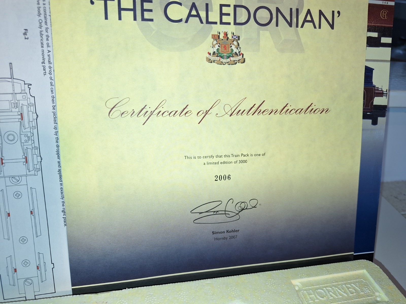 Hornby R2610 The Caledonian Train Pack. Ltd Edition. Mint, Unused.OO Scale.Boxed