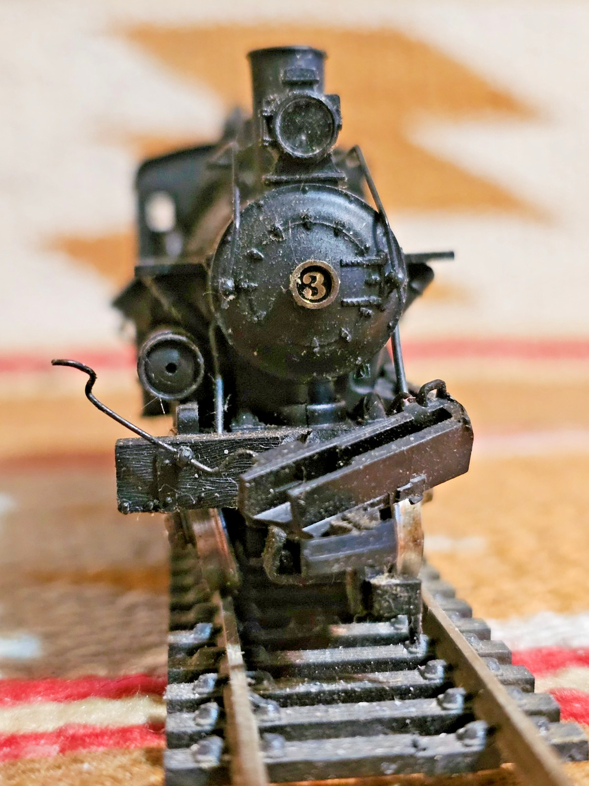 SCARC Rivarossi 17554 HO Scale Heisler 2 Track PACIFIC LUMBER Logging Locomotive