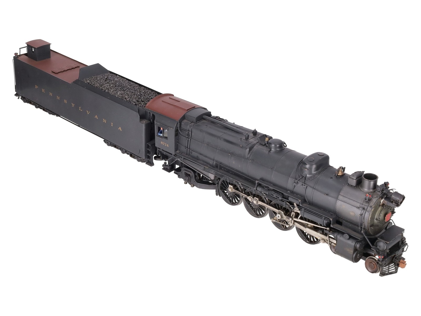 3rd Rail O Gauge BRASS PRR Locomotive & Tender #6774/Box