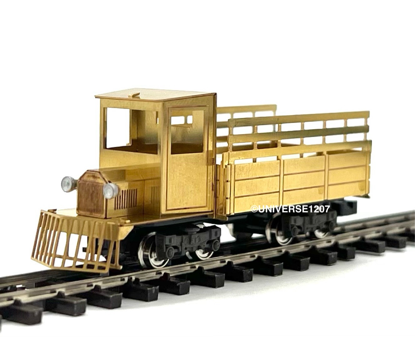 HOn30/HOe/HOn2-1/2 Scale Aru-Model Freelance Pickup Rail Truck RTR Brass Railcar