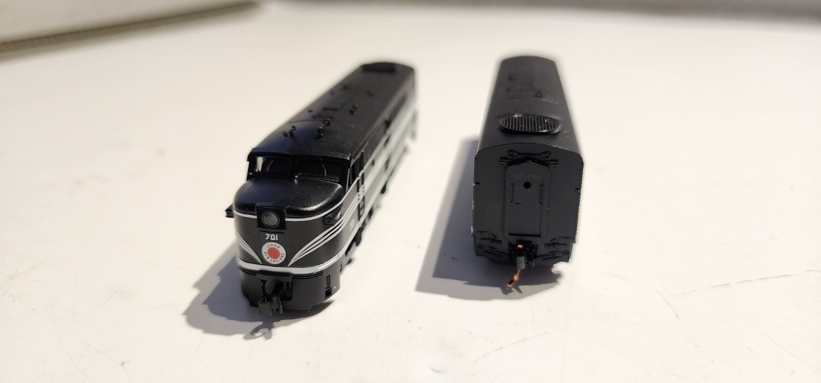 Life-Like N Scale F1 A&B Diesel Set Lehigh & New England #701