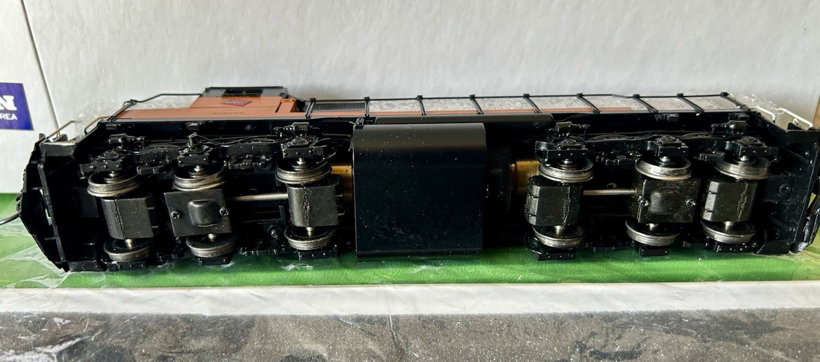 HO Brass Overland Models OMI-5119.1 Milw Rd. SDL39 Diesel Locomotive #584