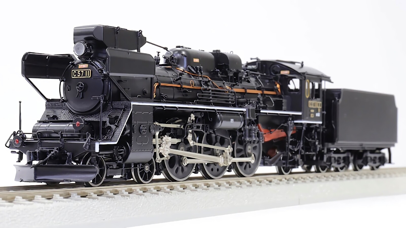 HO Gauge Tenshodo JNR C57 Steam Locomotive #11 Final Spec NIB H0 Scale Engine