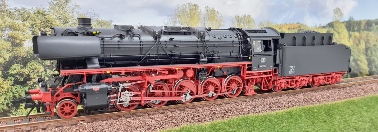Gauge 1 Steam Locomotive BR 44 ESU Digital Various Variants For Märklin KM1