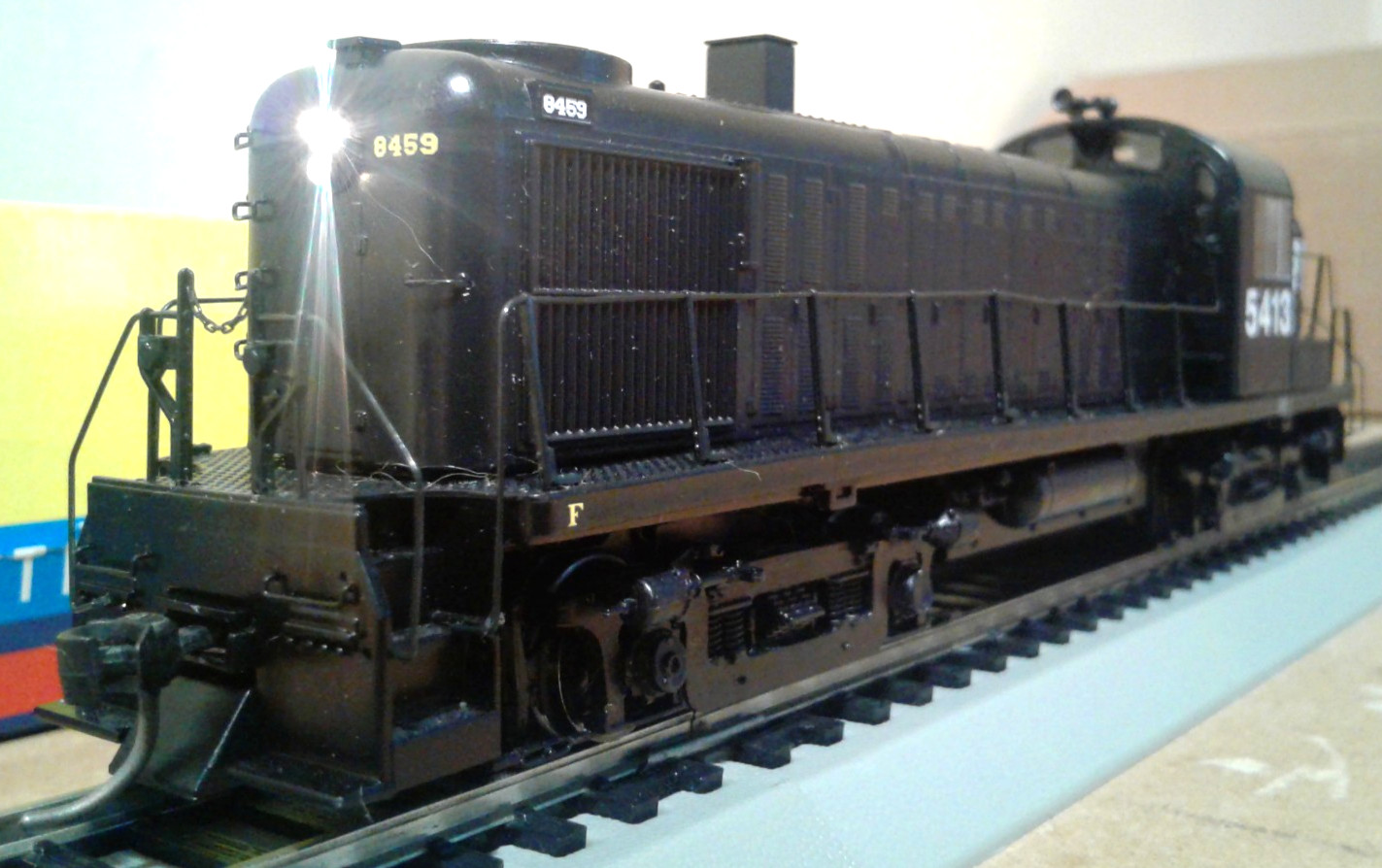 HO SCALE ATHEARN READY TO ROLL ALCO RS3 PENN CENTRAL EX. PRR #5413 DCC & SOUND