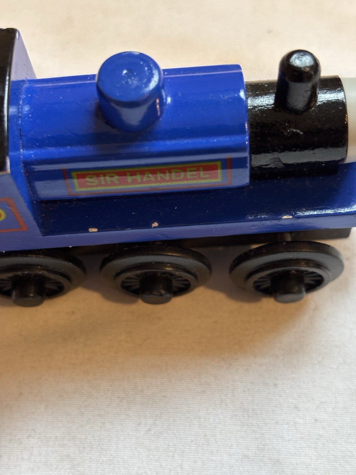 “Sir Handel”. Thomas The Tank Engine & Friends Wooden Railway Train. Wonderful!!