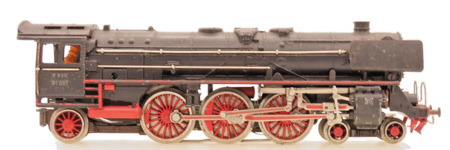 Marklin 3 Rail HO Steam Locomotive F800 01097 in good condition INV 648 Box H