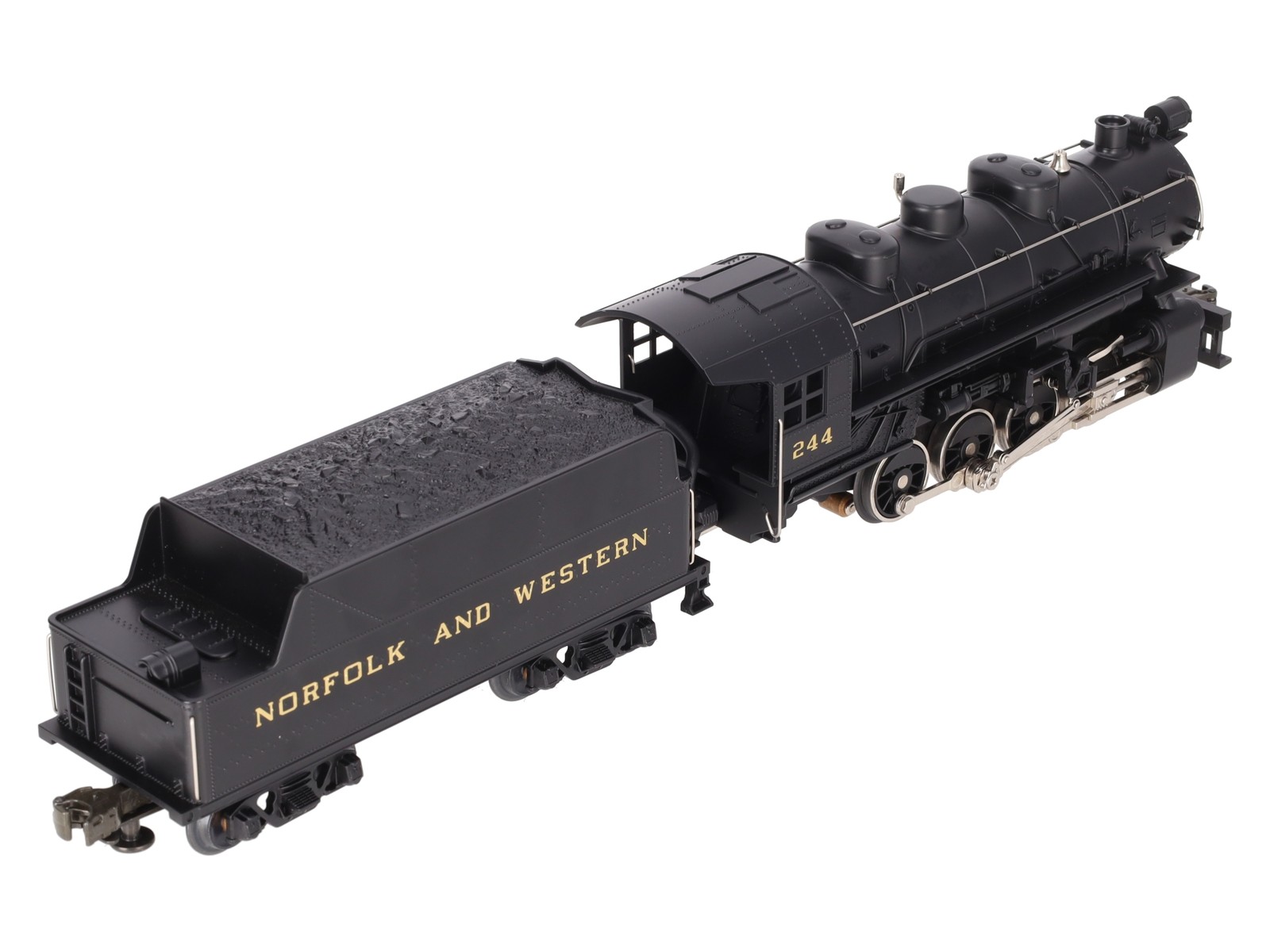 MTH 30-1111 O Gauge N&W 0-8-0 Diecast Steam Switcher #244 EX/Box