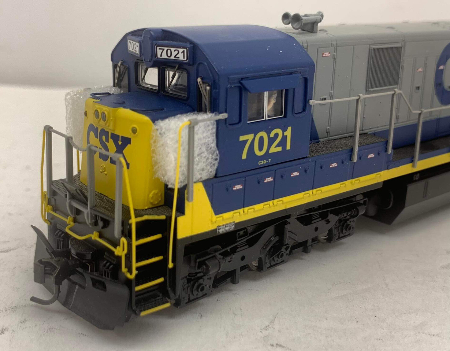 HO Broadway Limited Diesel Loco 2447 GE C30-7 W/SOUND/DC/DCC-PARAGON2 CSX 7021.