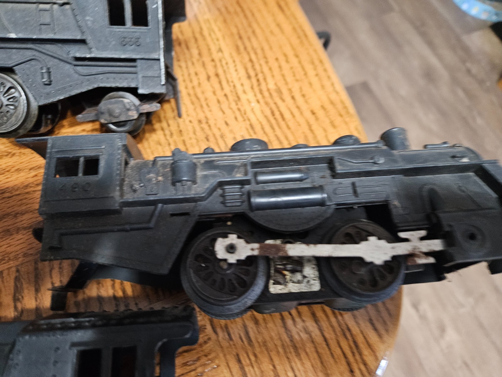 Marx O Gauge 666 & 2 other Locomotives For Parts/ Repair