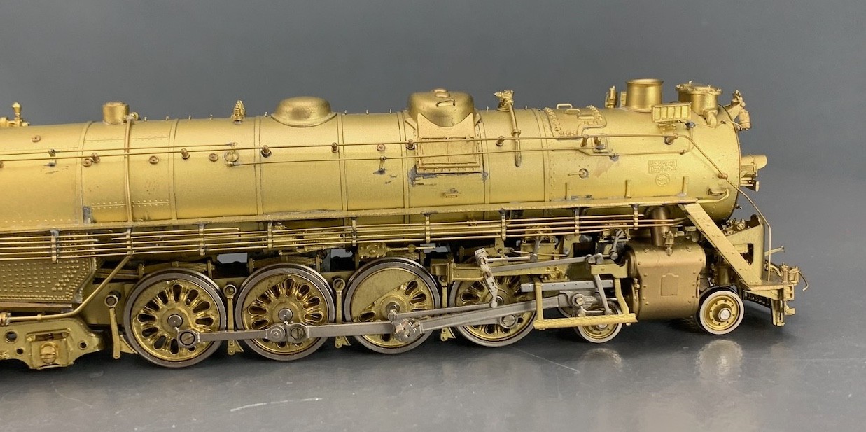 HO Key Brass D&RGW M-68 4-8-4 Northern Steam Locomotive HO7578