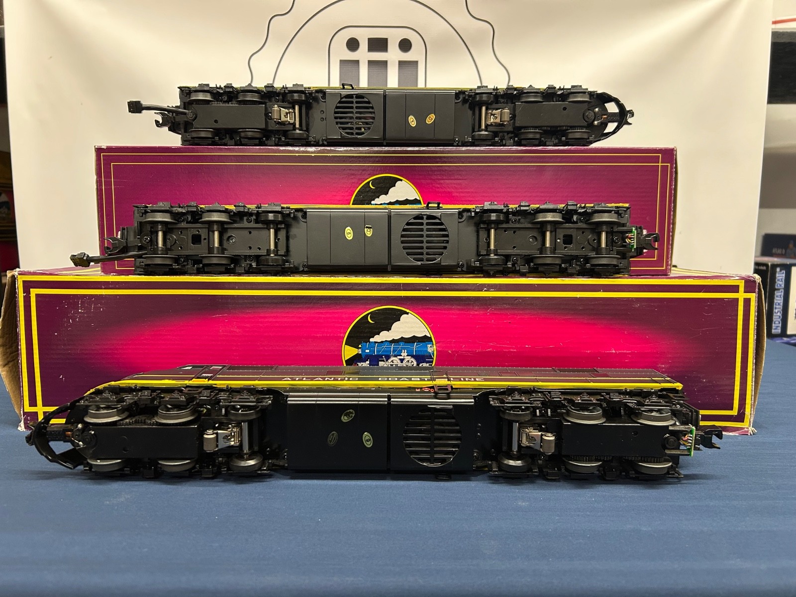 Mth Atlantic Coast Line E-6 ABA Diesel Engine Set w/ Protosound 3 20-20464-1