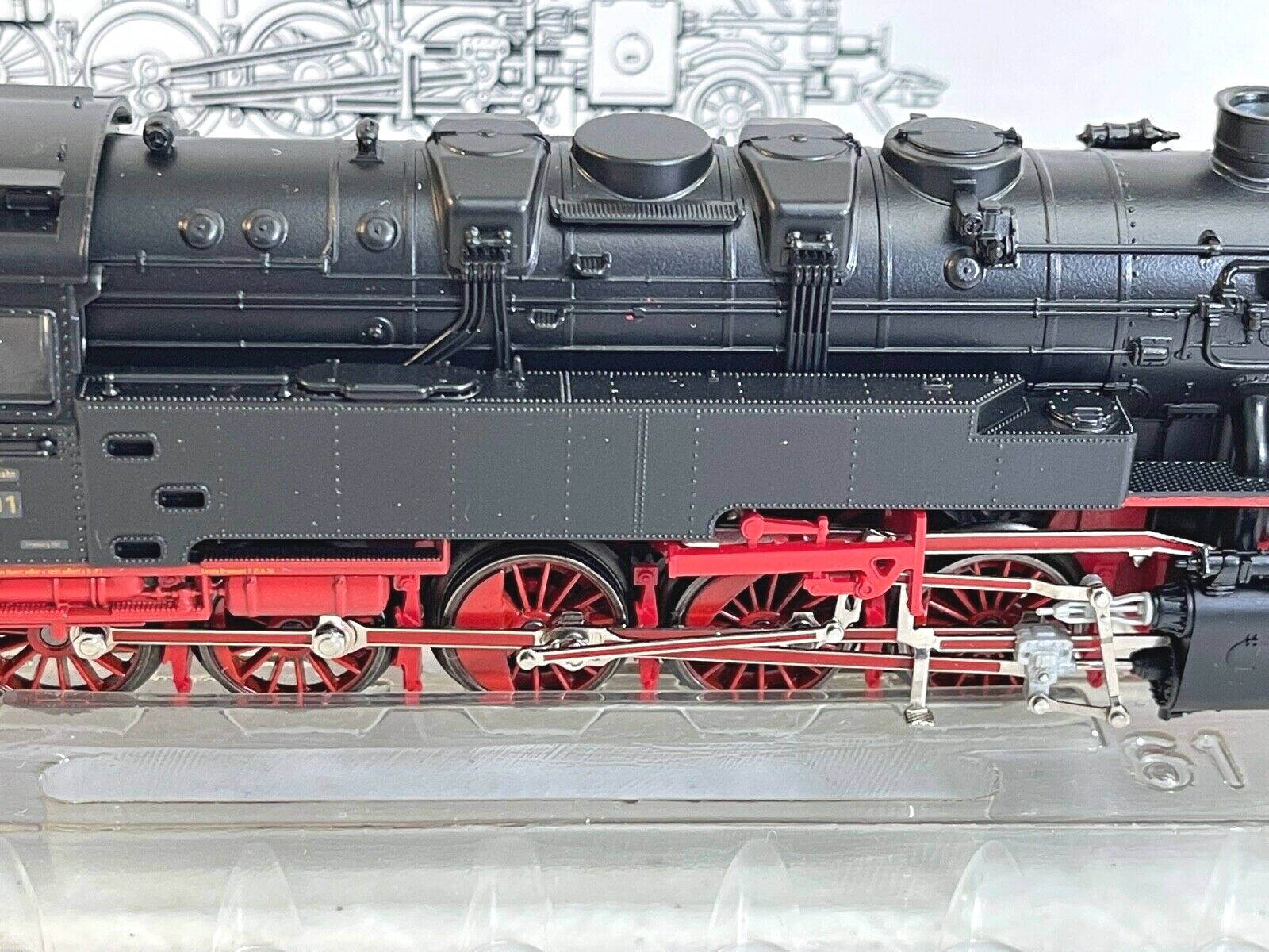 Marklin 33081 BR 85 2-10-2 DR DELTA and Digital Systems Steam Locomotive HO