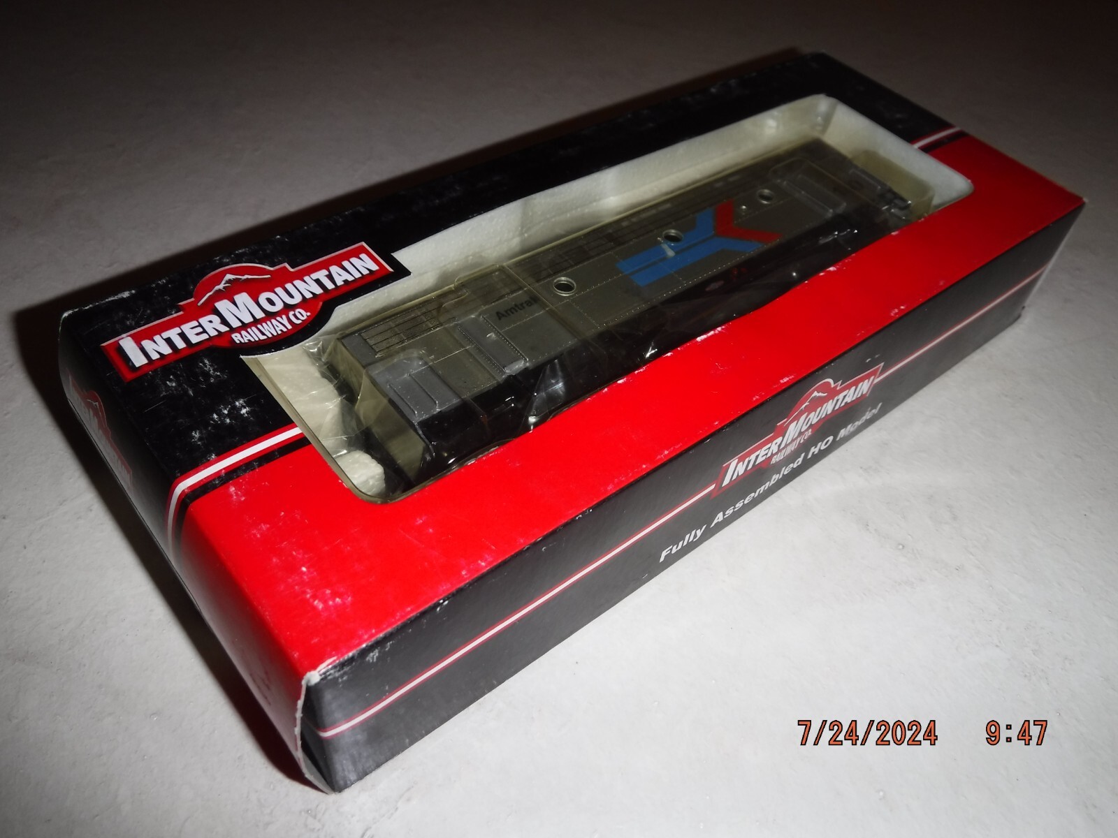 INTERMOUNTAIN HO AMTRAK EMD F7B LOCOMOTIVE TENDER #150 ITEM #49528-01 – NEW!