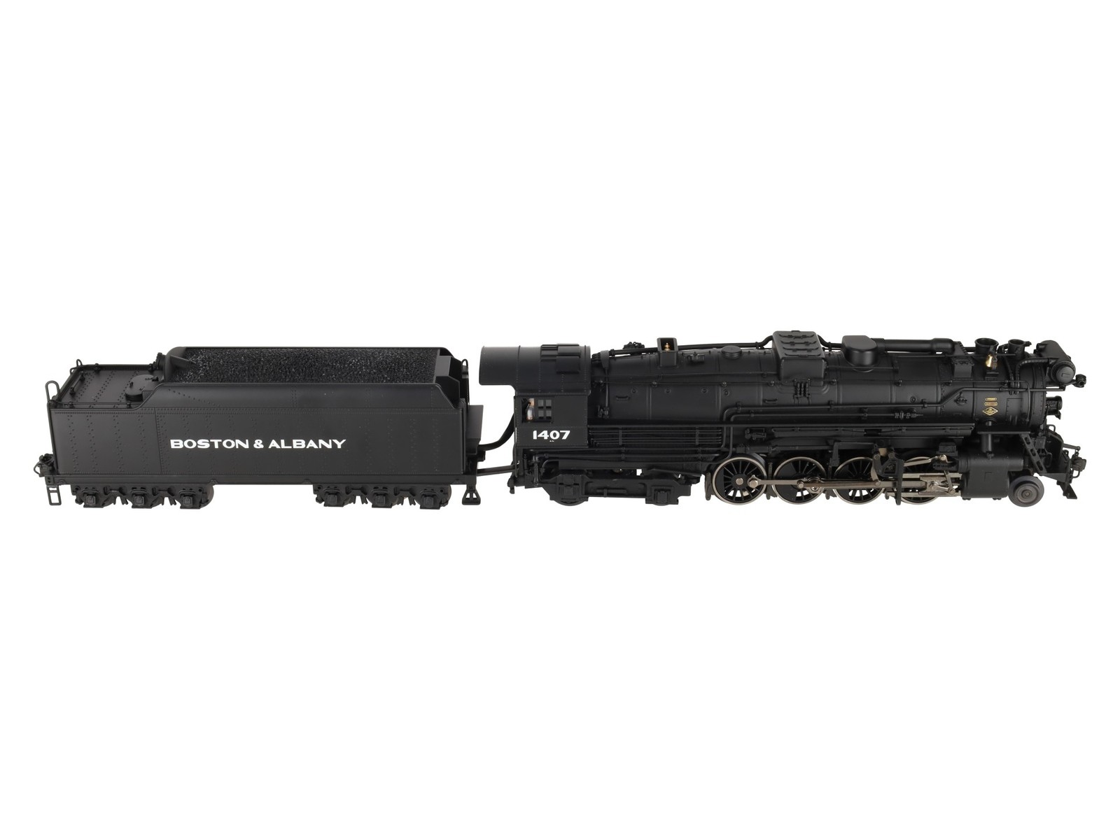K-Line K3670-1407CC O Boston & Albany 2-8-4 Berkshire Steam Locomotive #1407 EX