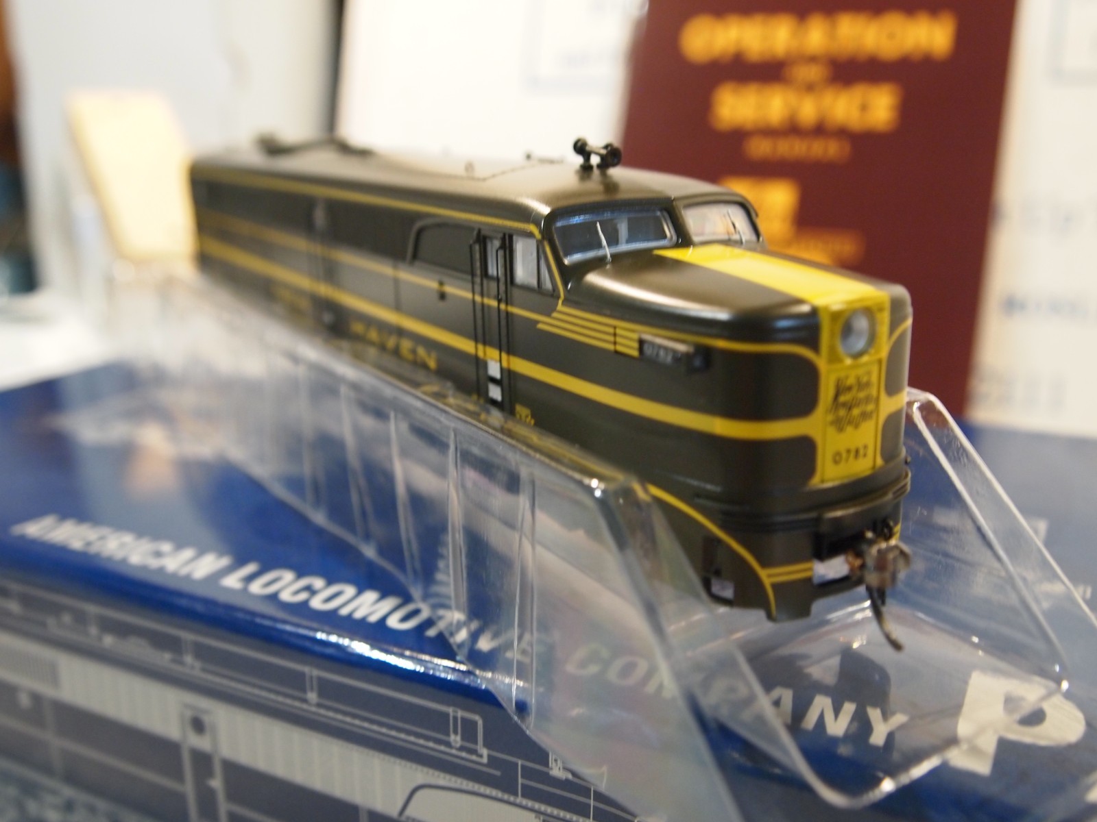 RAPIDO 23017 + 23018 ALCO PA-1 PAIR NEW HAVEN GREEN AS DELIVERED SILENT DC HO