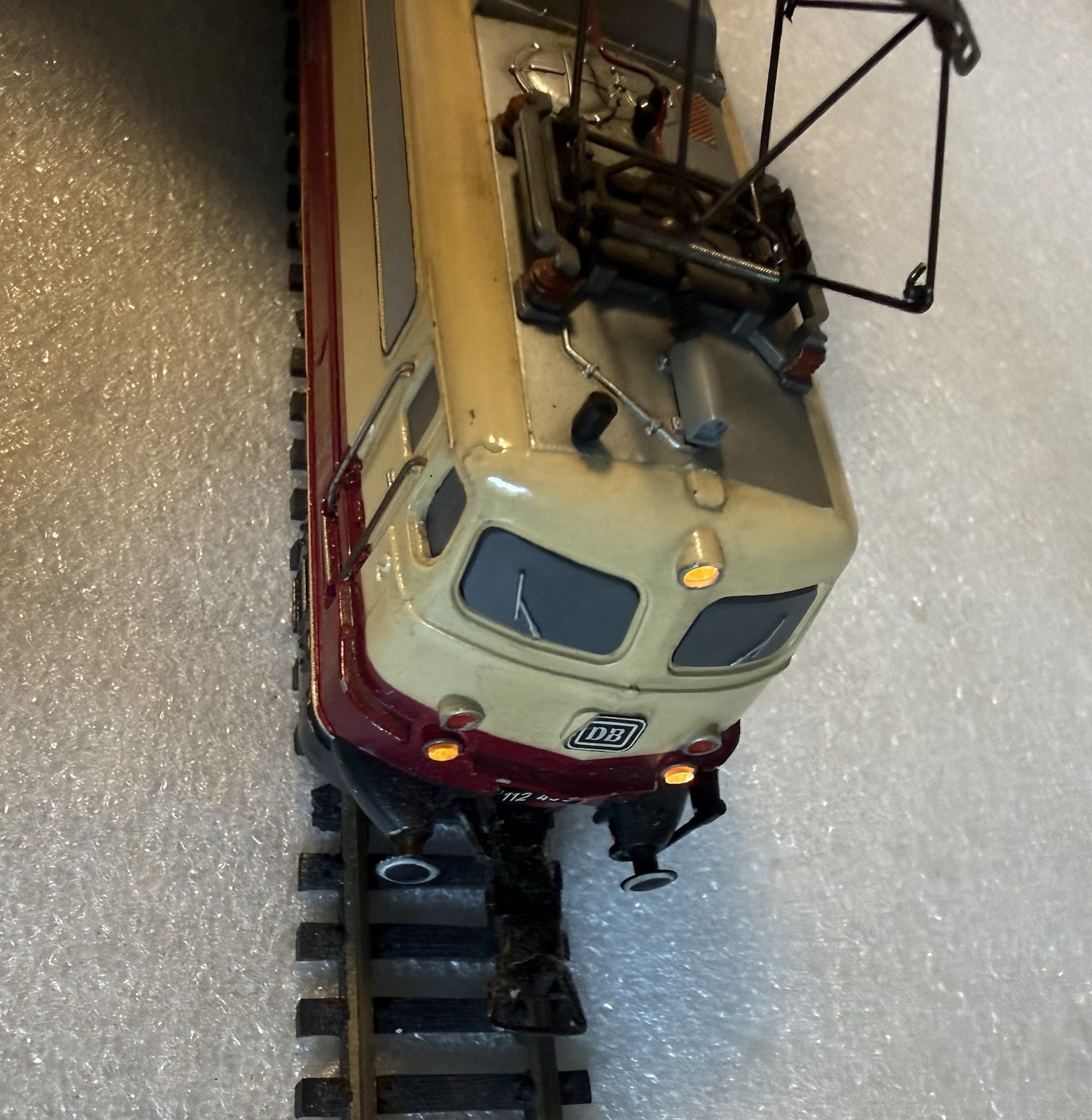 Vintage German Trix Express HO Electric Locomotive 52-2448-00 w/Box Manual Video