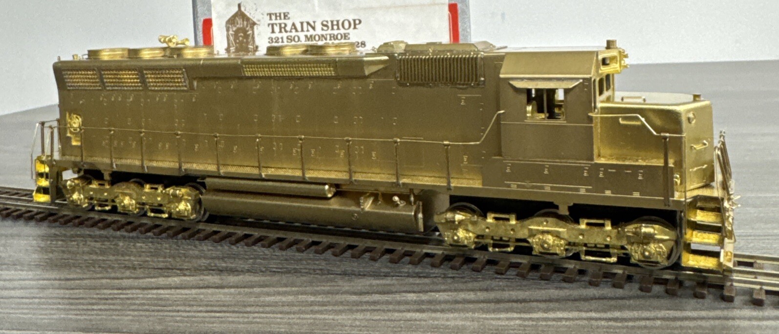 The Train Shop HO Brass SD-45 STD. Diesel Locomotive – Unpainted, Tested & NOS!