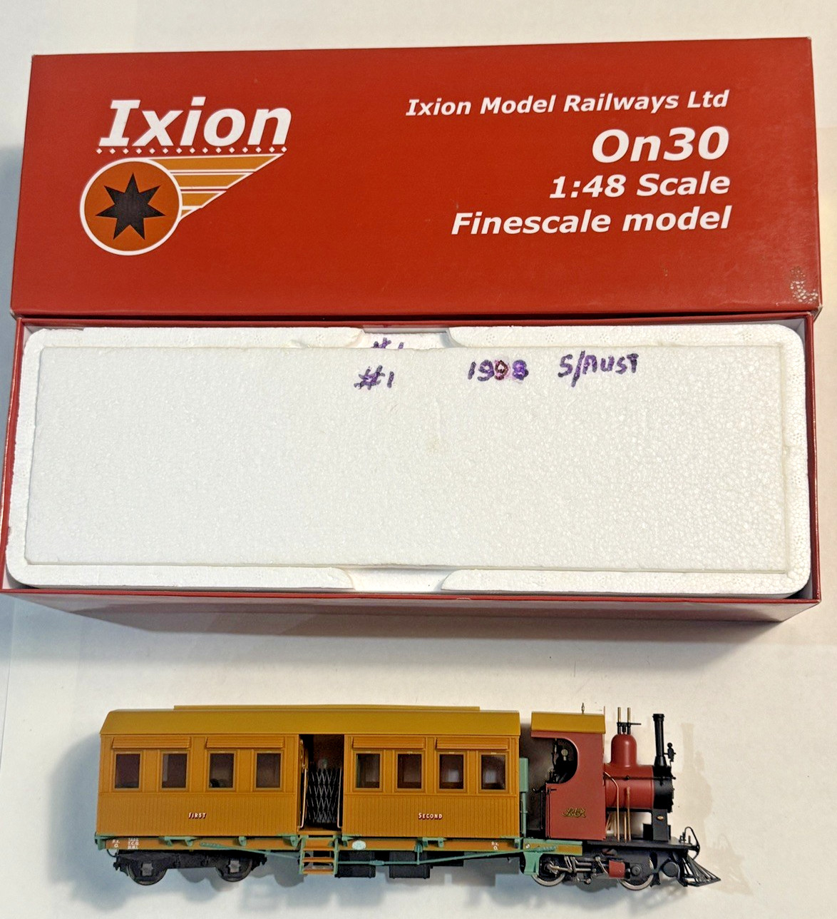 Ixion On30 1:48 Scale Coffee Pot No 1 (Preserved Livery) IOS-CP1 (Boxed)