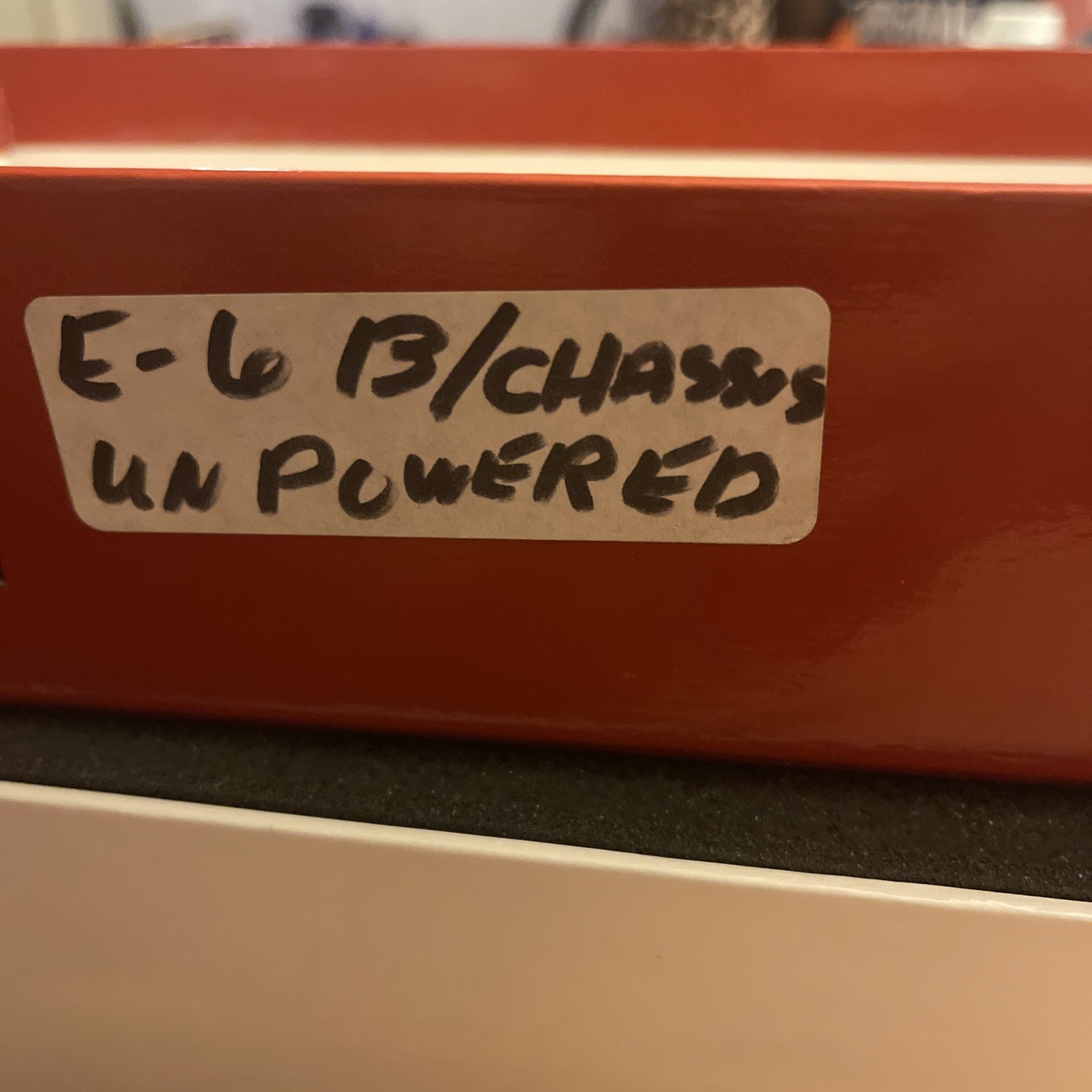 broadway limited imports 786 E6B Pwd/sound Chassis Only,ho
