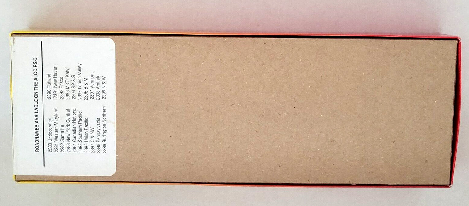 Roundhouse 2392 HO Scale Alco RS-3 Frisco #553 New Other Tested and Works