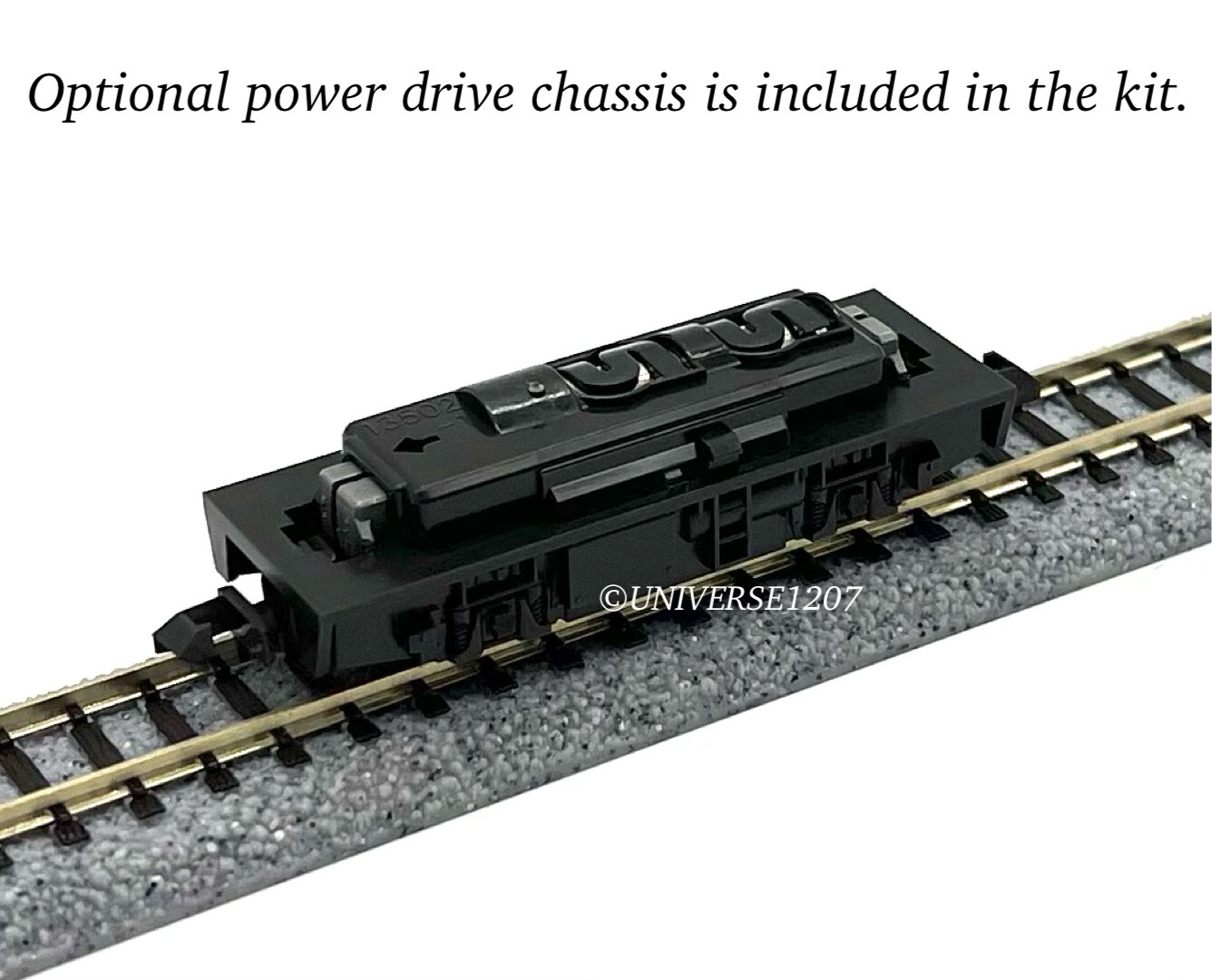 HOn30/HOe Scale Cosmic Diesel Locomotive Kit Version A w/Power Drive Chassis H0e