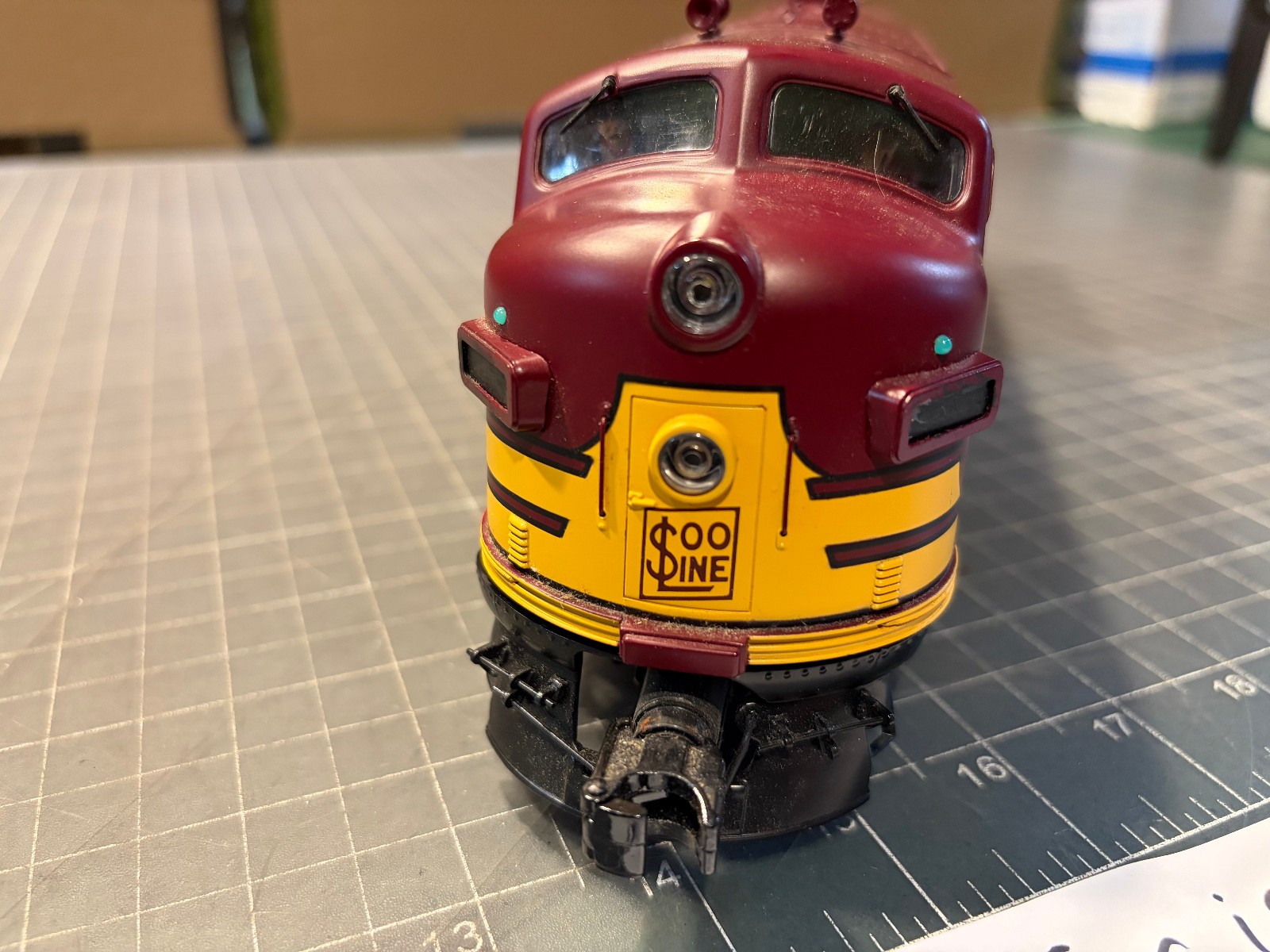 MTH O Train SOO F3 DIESEL 201A MASTER POWER LOCOMOTIVE from ABA 20-20404-1 Set C
