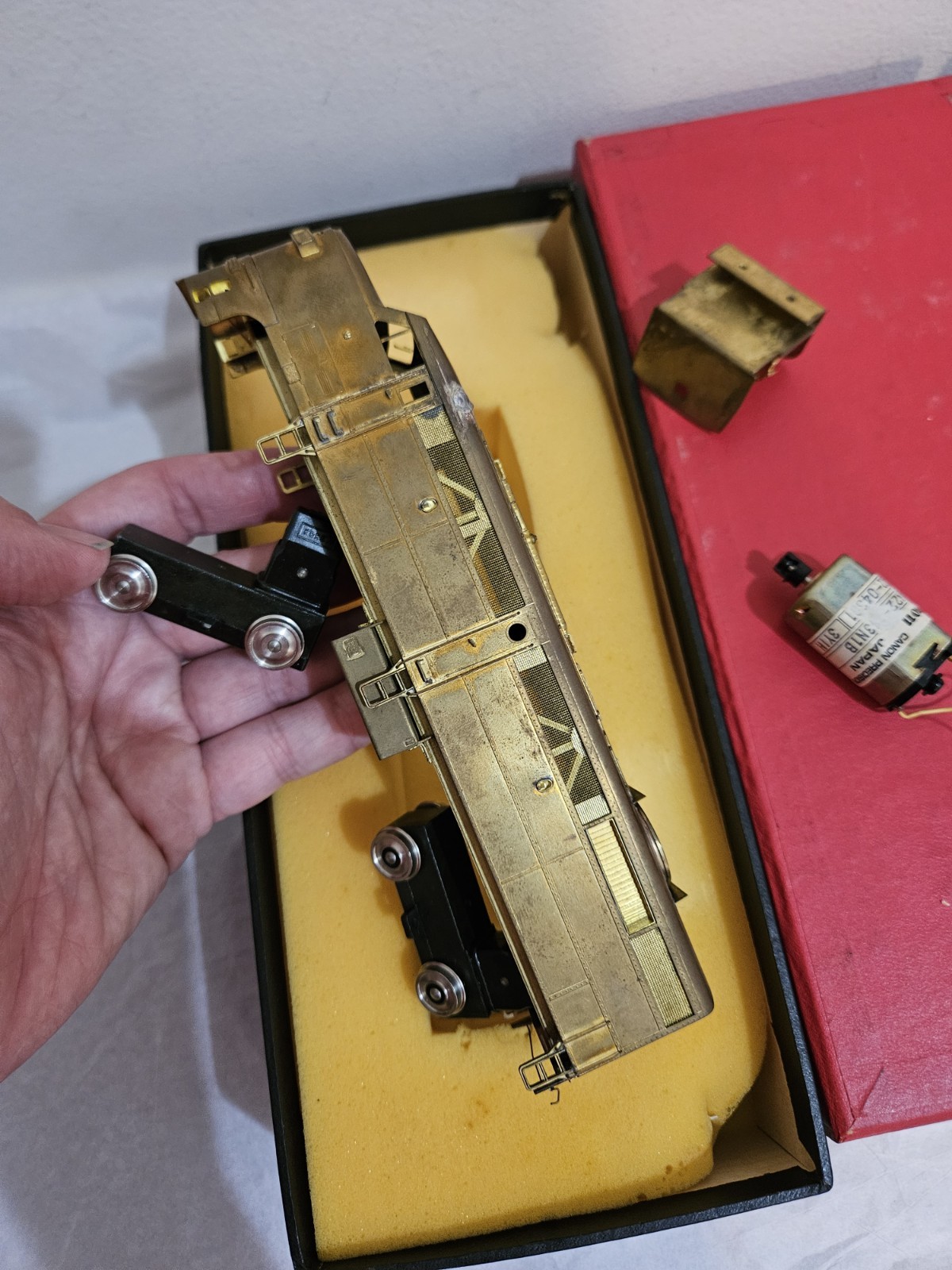 QTY (2) Key Imports HO Scale ALCO FA-2- For Parts
