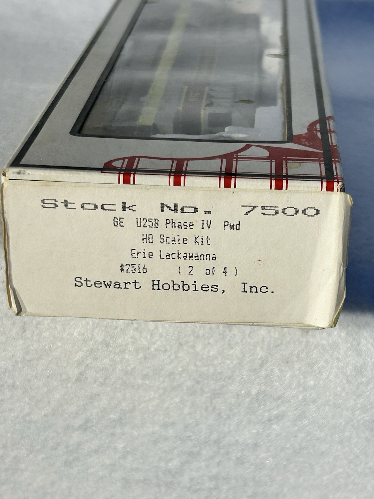 Beautiful Stewart /KATO GE EL Railroad U-25B Diesel Engine HO