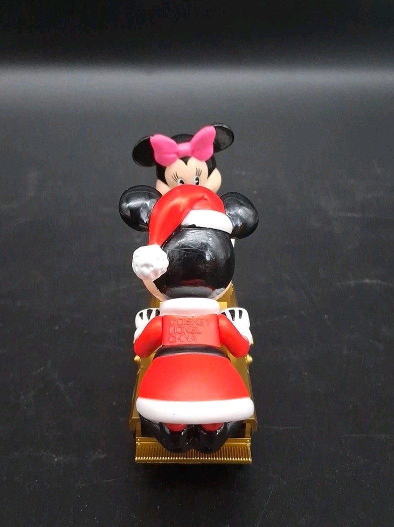 (B) Lionel 6-18433 Mickey Minnie Mouse Disney Christmas Handcar O Gauge