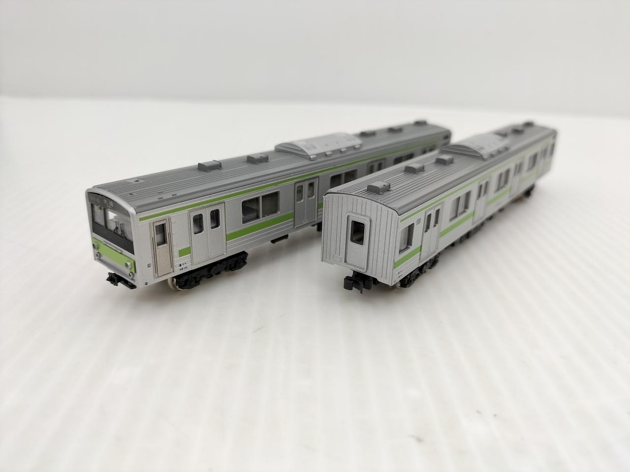 KATO 7-car set JR 205 series direct current commuter train, Yamanote Line color