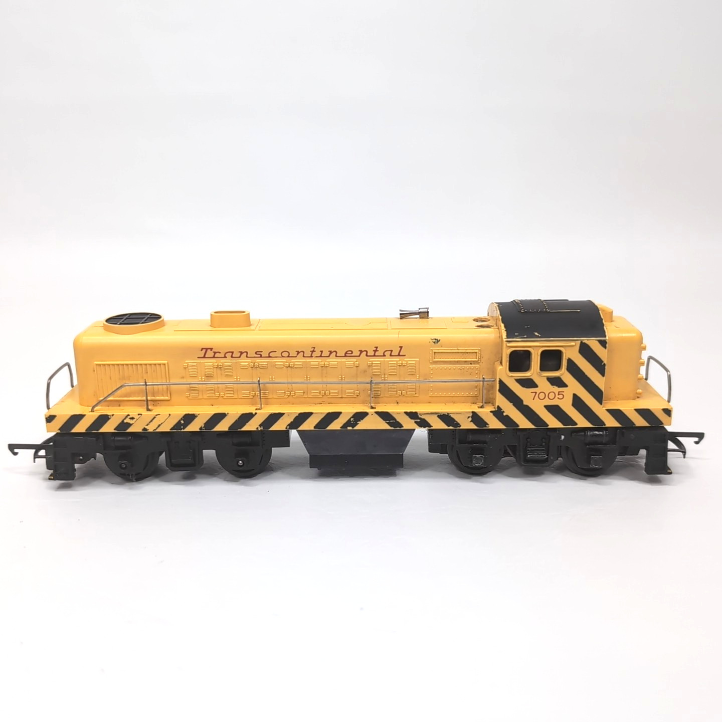RARE Triang R155 Yellow Transcontinental Switcher Loco 7005 Set Boxed