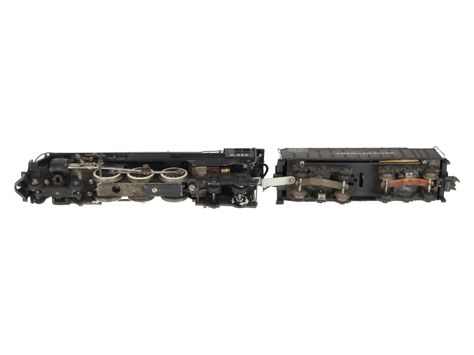 American Flyer K325 Vintage S New York Central 4-6-4 Steam Locomotive & Tender