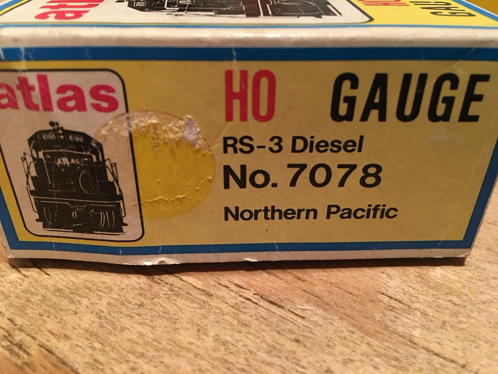 HO Atlas Kato 7078 Northern Pacific Alco RS-3 Diesel Locomotive NP #862