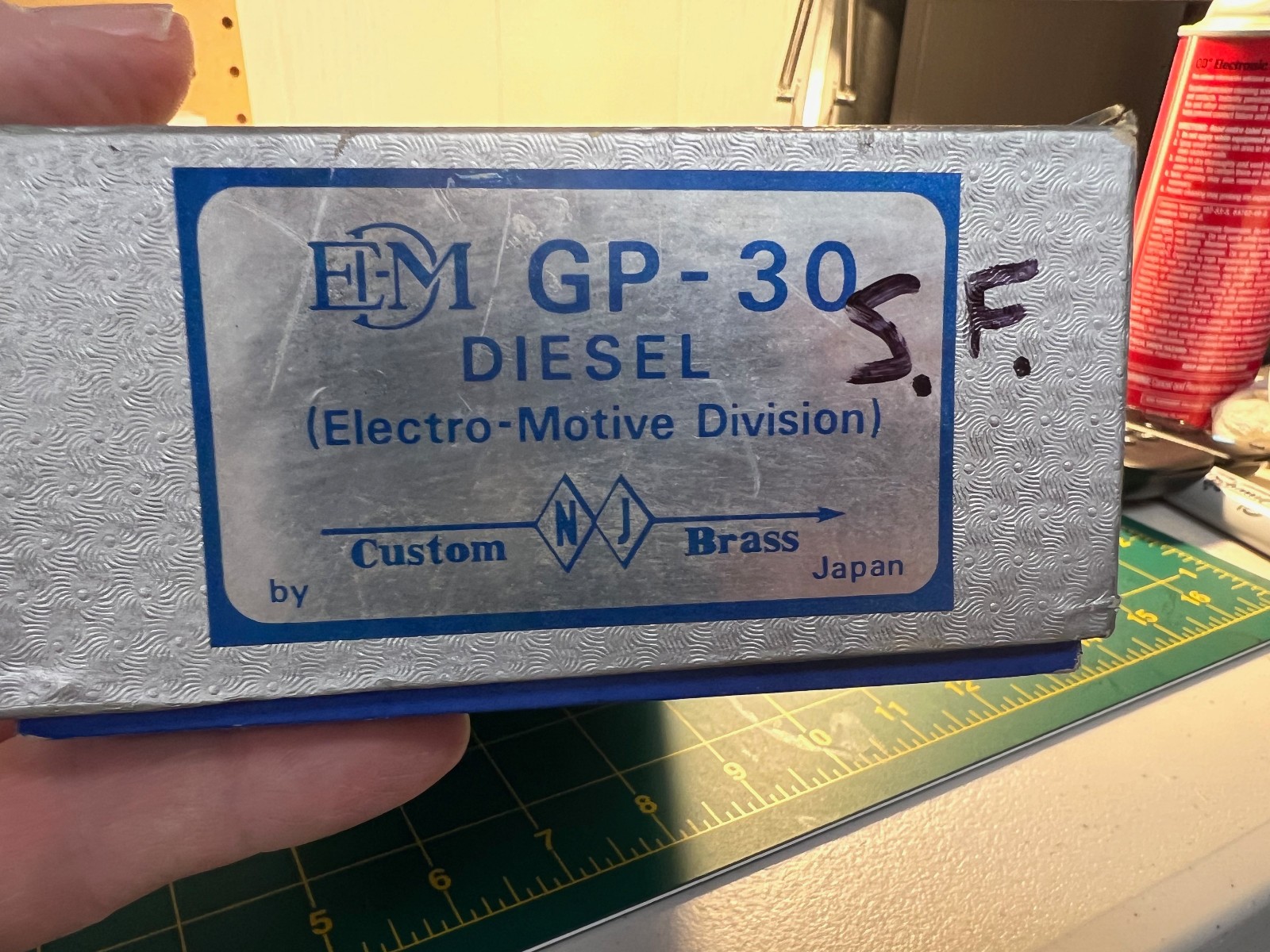 Nickel Plate Products HO Brass EMD GP30 Diesel Engine F/P Santa Fe OB Runs