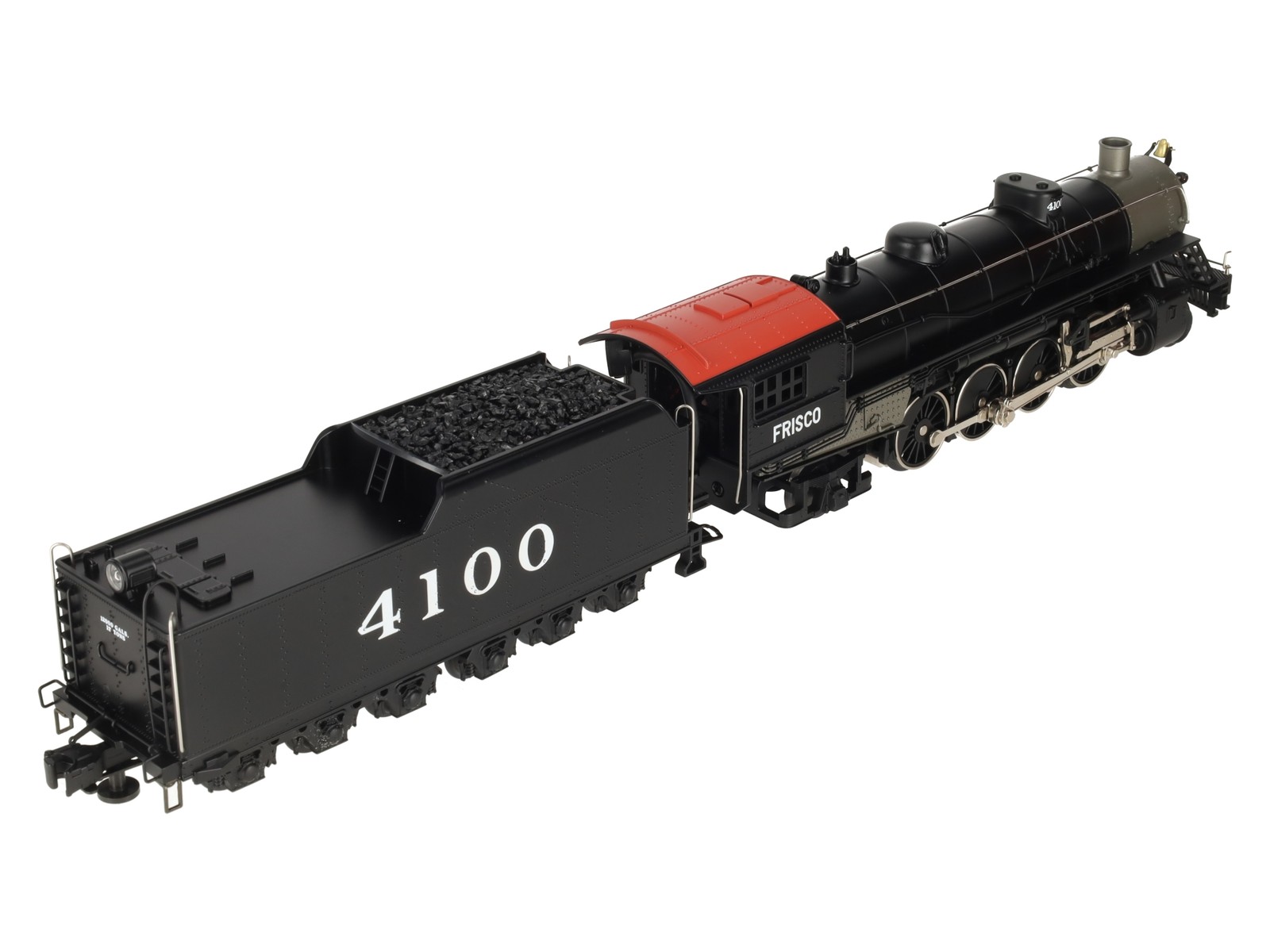 Lionel 6-18030 O Gauge Frisco 2-8-2 Mikado Steam Locomotive & Tender #4100 EX
