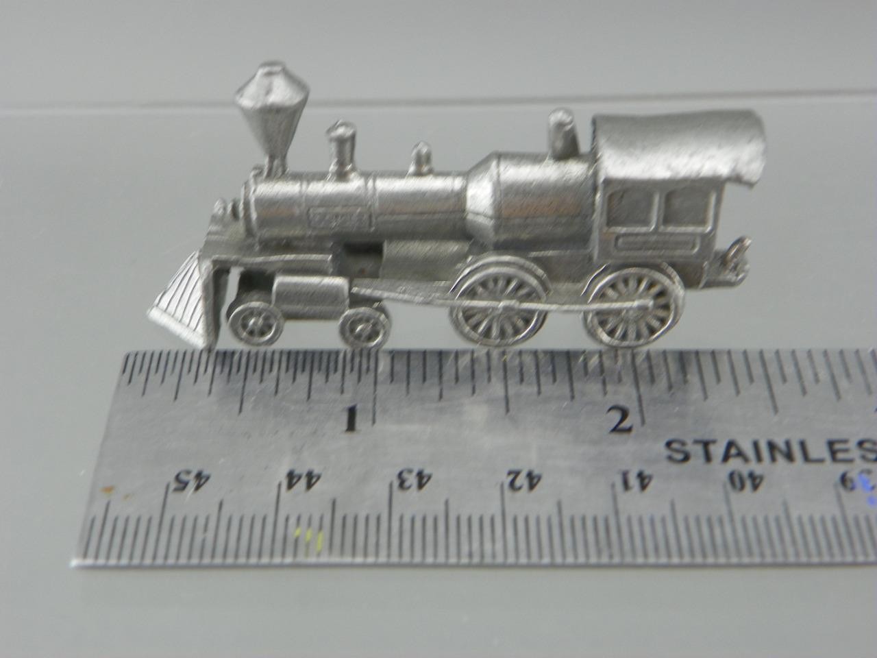 Vintage 1987 Cuter Pewter Comet 4-4-0 Steam Locomotive 2.25″ Metal Mini Figurine