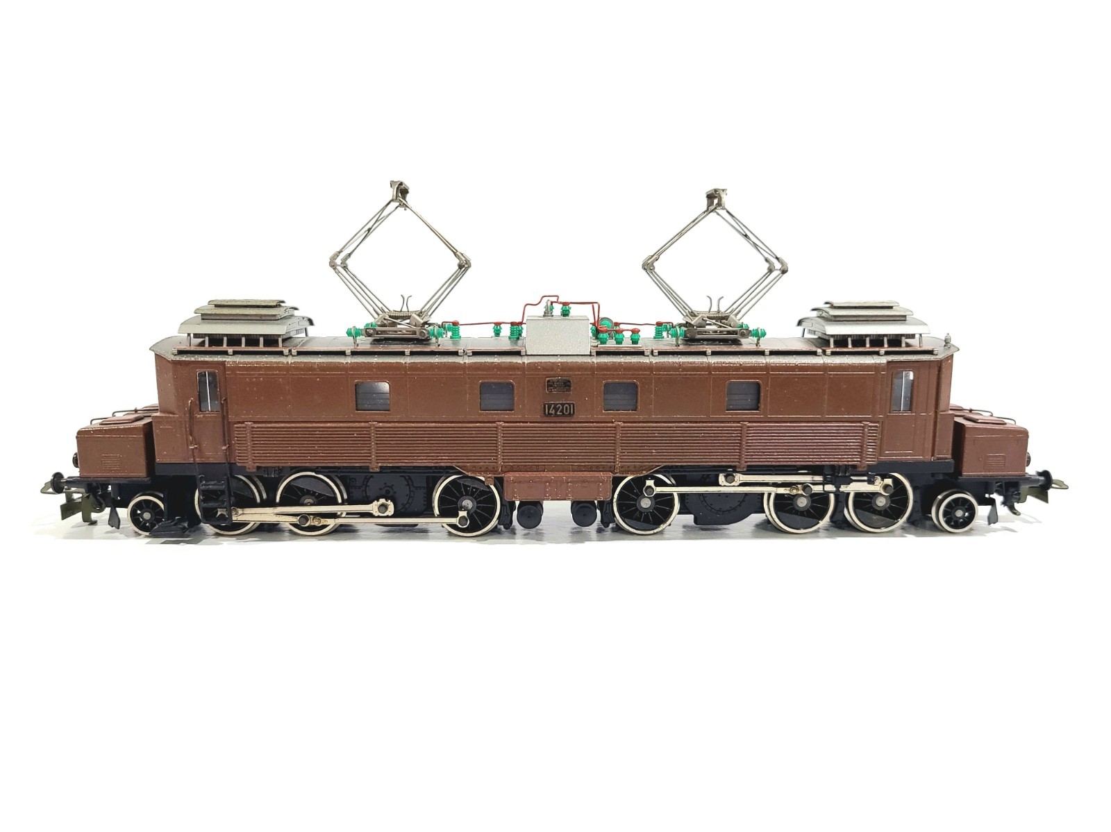 Metropolitan SBB-CFF Ce 6/8 Schlotterbut Brown #14201 HO Brass Model #742